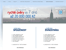 Tablet Screenshot of ekvita.cz